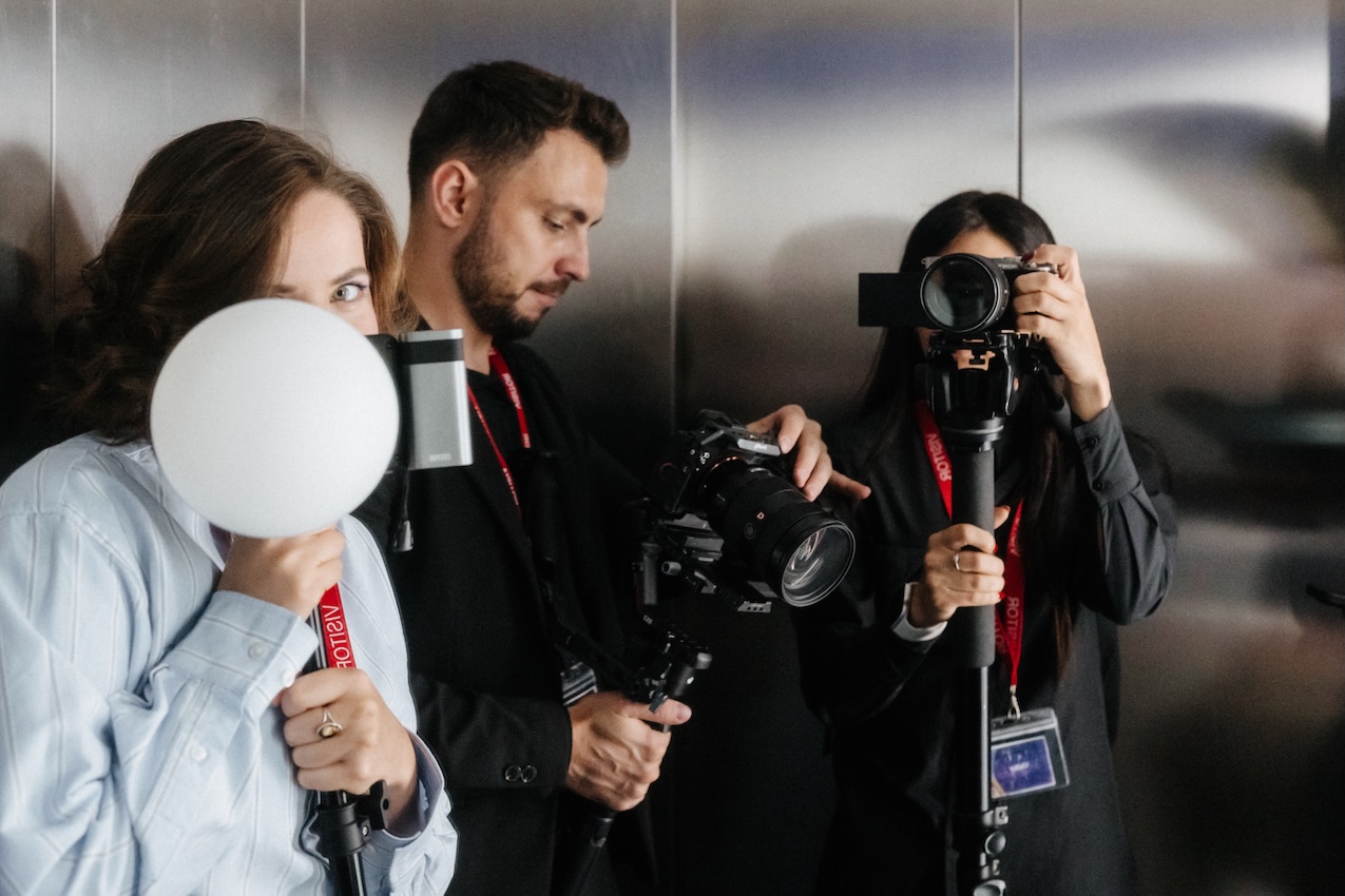Shooting day at Hargreaves Lansdown - marketing and recruitment - new London Tech Hub