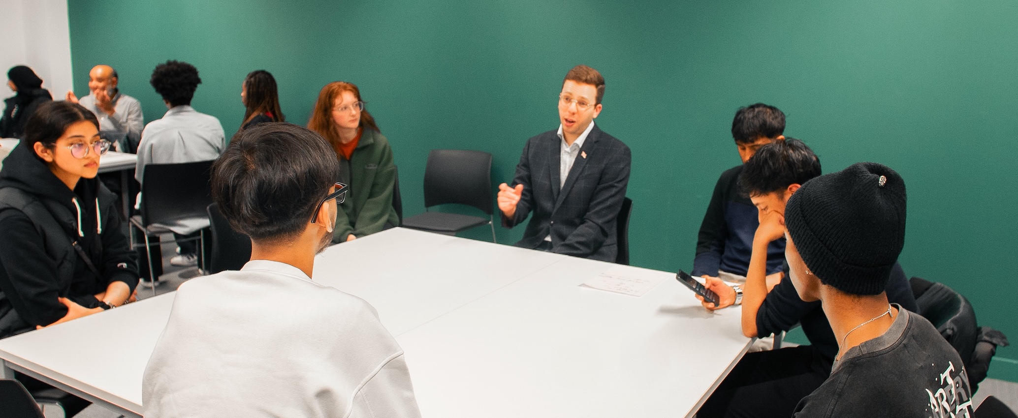 Pro-bono lecturing in Birmingham University - helping students understand what career options they have in tech in the coming years, especially with the impact of AI.