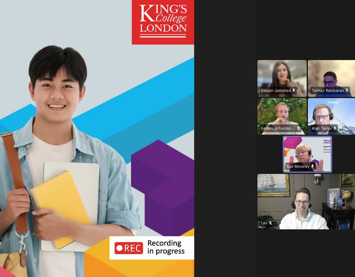 KCL (Kings College London) panel talk - AI and the future of work